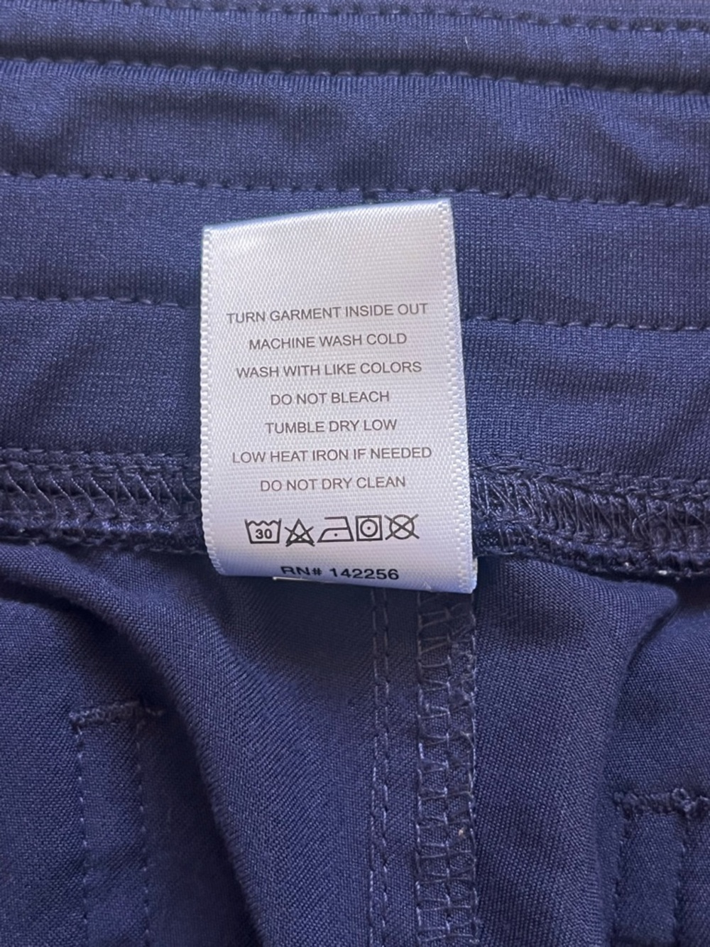 FIGS Scrubs Women’s Casma Top Size Large Livingston Pants Size Large Petite Navy - Picture 14 of 16